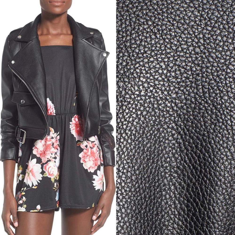 Missguided ‘Zazula’ leather jacket